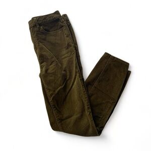 LOFT corduroy high waist skinny jeans